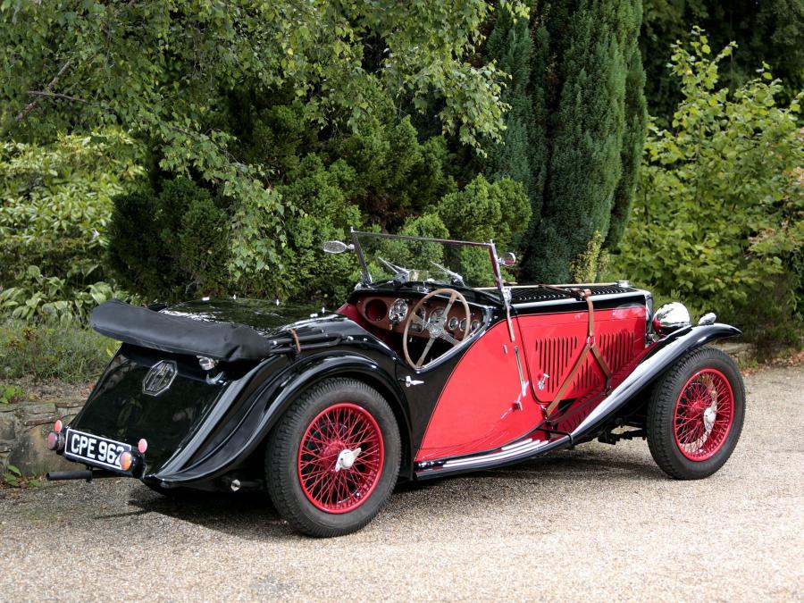  MG NA Magnette Drophead Coupe by Allingham 1934 года  (фото 4 из 5)